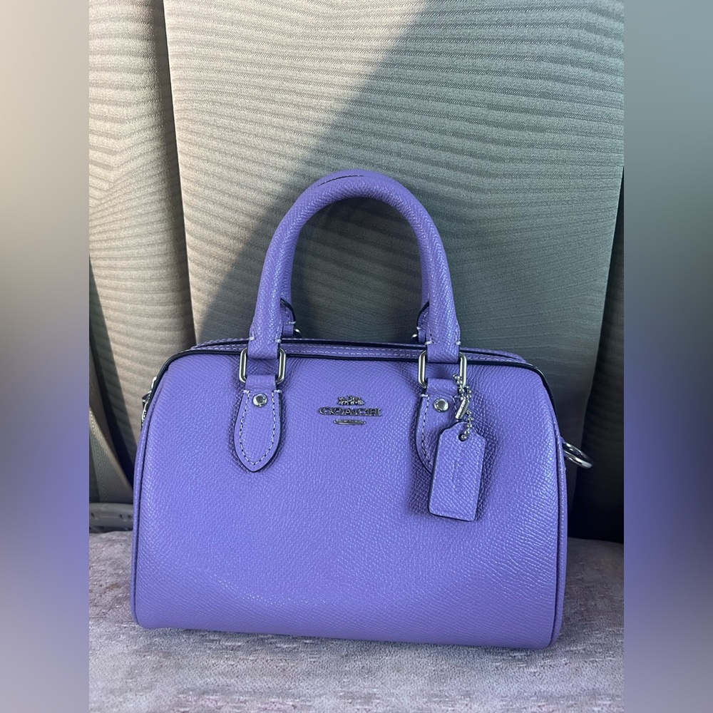 Coach Lavender Mini Bag - Picture 3 of 11